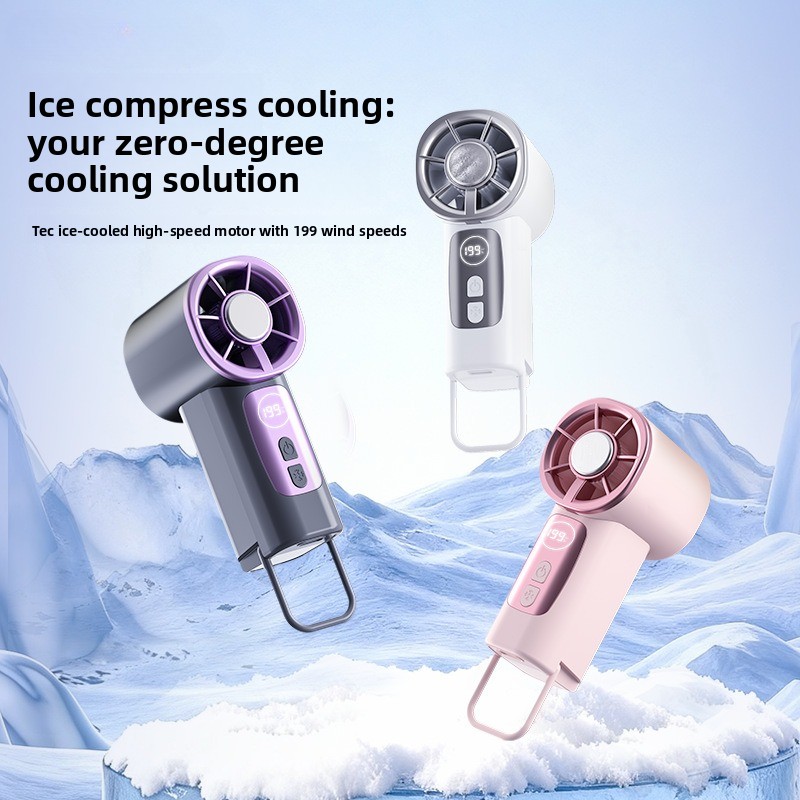 Office Technologies - Ventilatore Turbo Tascabile con Tecnologia di