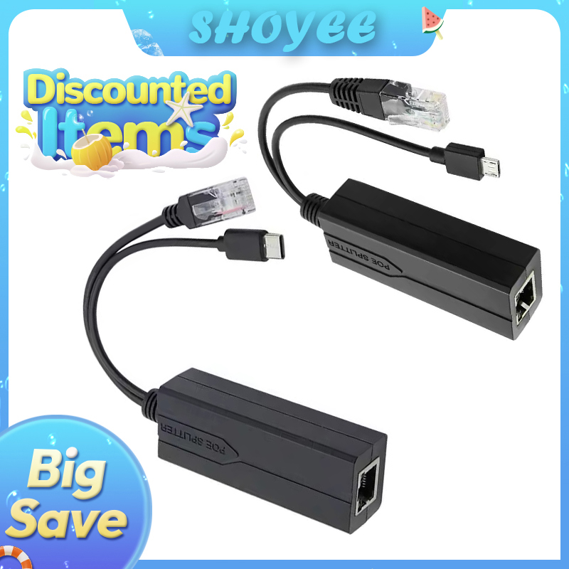 Splitter POE 48V a 5V Micro US - Power Over Ethernet recensione e prezzo